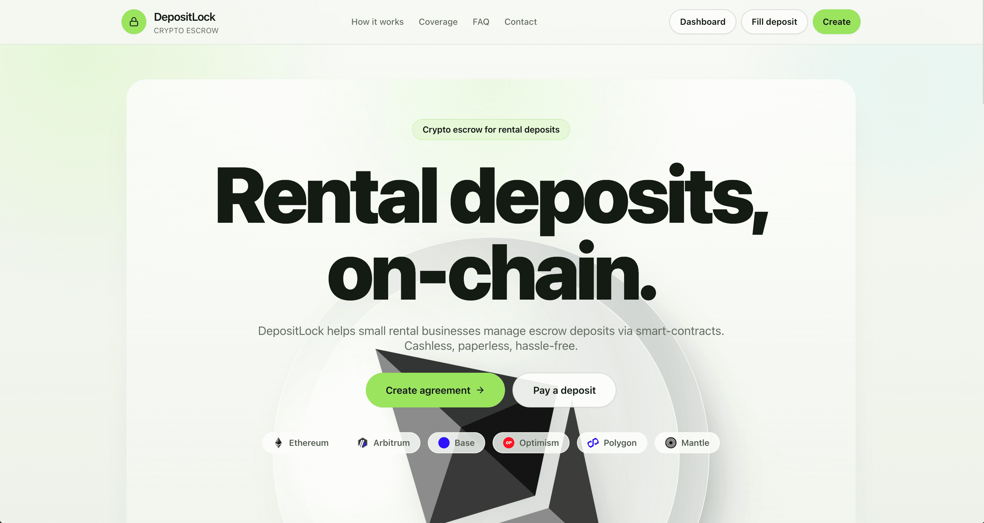 DepositLock screenshot